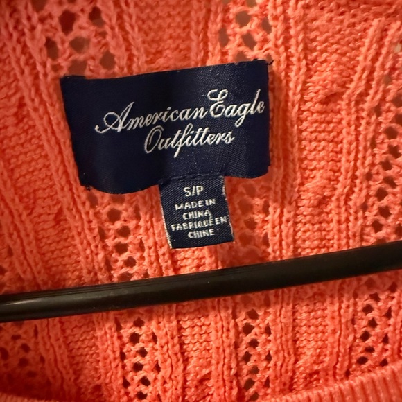 American Eagle Outfitters Coral Crew Neck Sweater - Picture 6 of 6